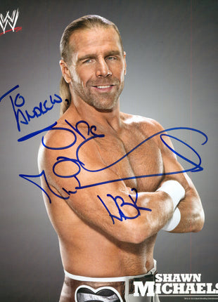 Shawn Michaels signed 8x10 Photo