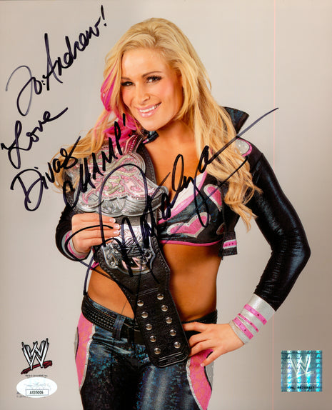 Natalya signed 8x10 Photo (w/ JSA)