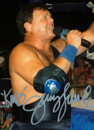 Jerry Lawler signed 8x10 Photo