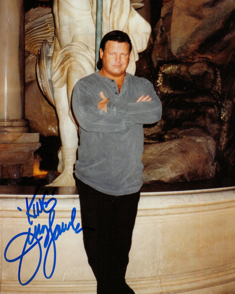 Jerry Lawler signed 8x10 Photo