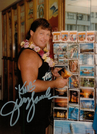 Jerry Lawler signed 8x10 Photo
