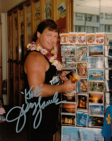 Jerry Lawler signed 8x10 Photo