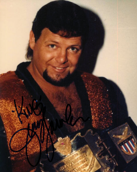 Jerry Lawler signed 8x10 Photo