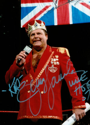 Jerry Lawler signed 8x10 Photo