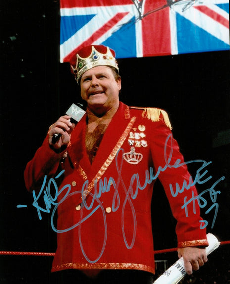 Jerry Lawler signed 8x10 Photo