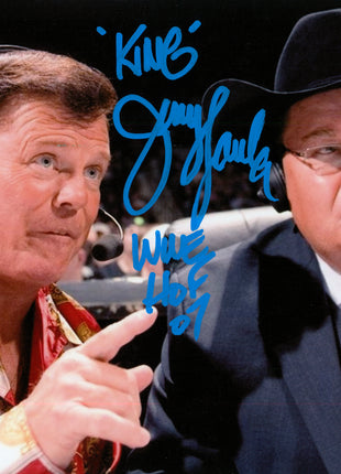 Jerry Lawler signed 8x10 Photo