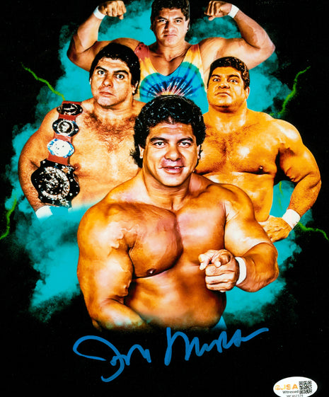 Don Muraco signed 8x10 Photo (w/ JSA)