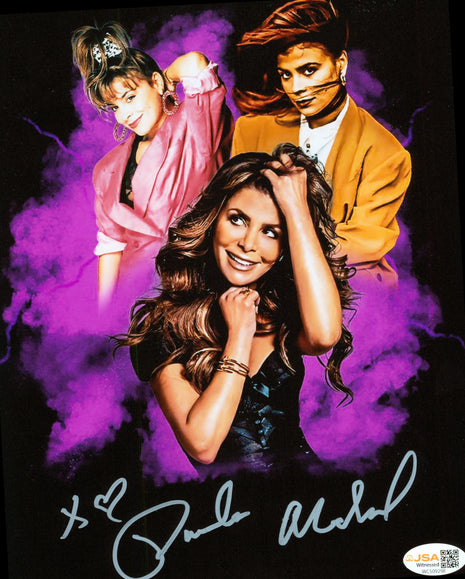 Paula Abdul signed 8x10 Photo (w/ JSA)