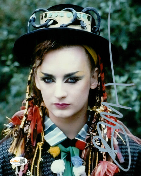Boy George signed 8x10 Photo (w/ JSA)
