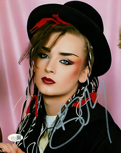 Boy George signed 8x10 Photo (w/ JSA)