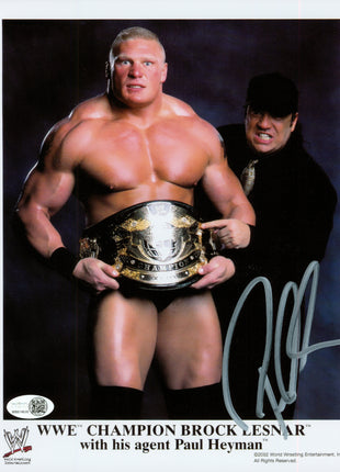 Paul Heyman signed 8x10 Photo (w/ JSA)