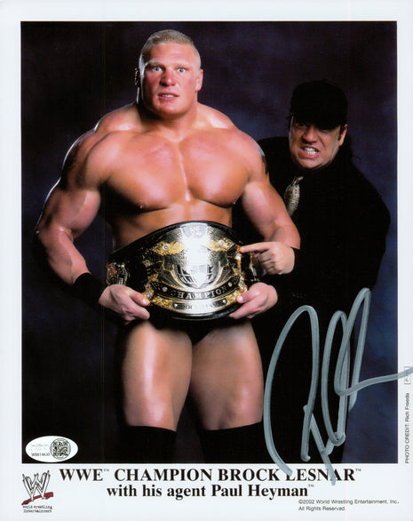 Paul Heyman signed 8x10 Photo (w/ JSA)