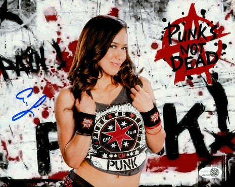 AJ Lee signed 8x10 Photo (w/ JSA)