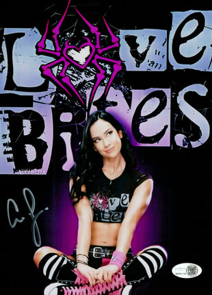 AJ Lee signed 8x10 Photo (w/ JSA)