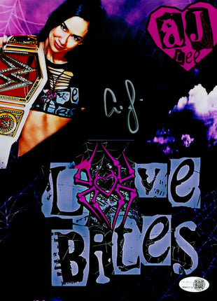 AJ Lee signed 8x10 Photo (w/ JSA)