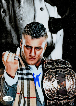 MJF signed 8x10 Photo (w/ JSA)