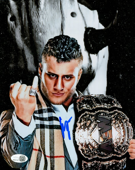 MJF signed 8x10 Photo (w/ JSA)