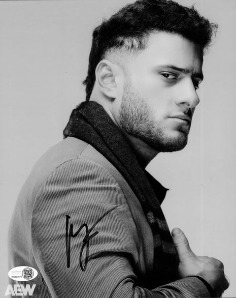 MJF signed 8x10 Photo (w/ JSA)