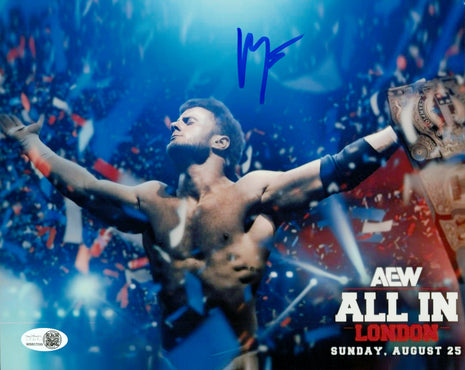 MJF signed 8x10 Photo (w/ JSA)