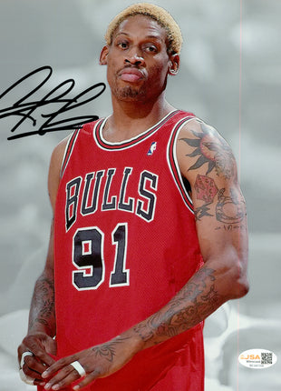 Dennis Rodman signed 8x10 Photo (w/ JSA)