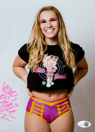 Brittnie Brooks signed 8x10 Photo (w/ JSA)