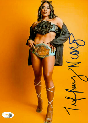 Tiffany Nieves signed 8x10 Photo (w/ JSA)