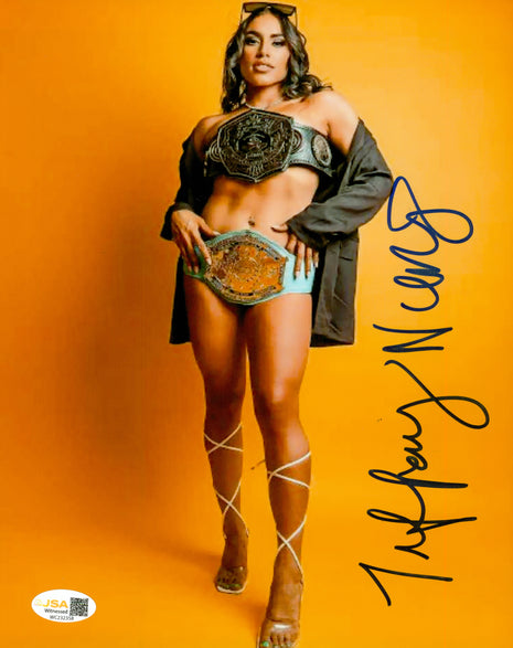 Tiffany Nieves signed 8x10 Photo (w/ JSA)
