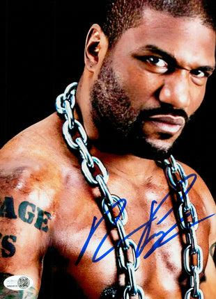 Quinton Rampage Jackson signed 8x10 Photo (w/ JSA)