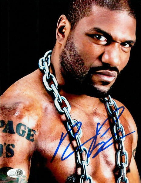 Quinton Rampage Jackson signed 8x10 Photo (w/ JSA)