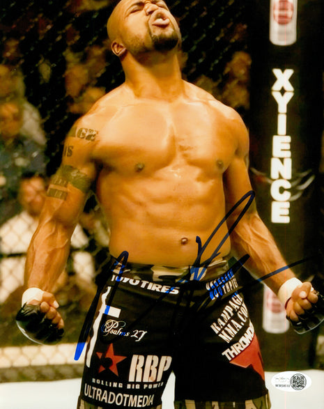Quinton Rampage Jackson signed 8x10 Photo (w/ JSA)