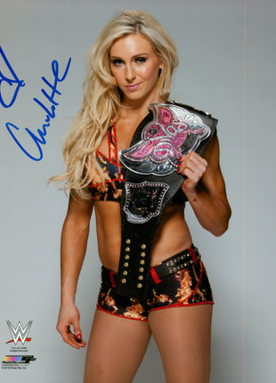Charlotte Flair signed 8x10 Photo