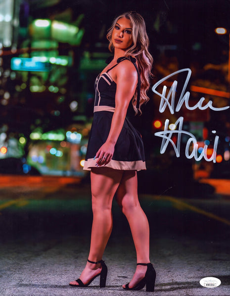 Thea Hail signed 11x14 Photo (w/ JSA)