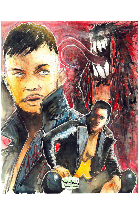 Finn Balor signed 11x17 Photo