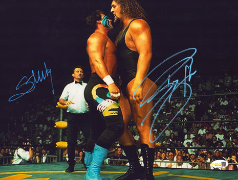 Sting & Big Show dual signed 11x14 Photo (w/ JSA)