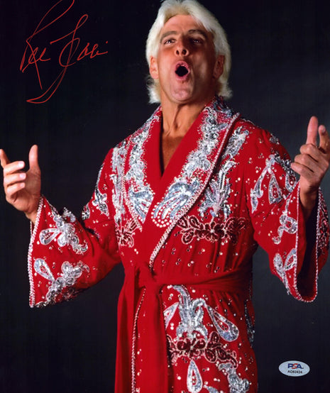 Ric Flair signed 11x14 Photo (w/ PSA)