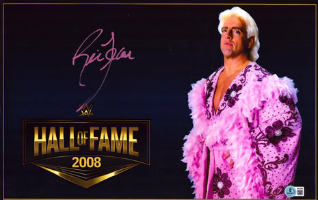 Ric Flair signed 11x17 Photo (w/ Beckett)