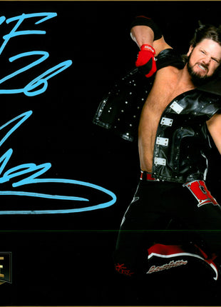 AJ Styles signed 8x10 Photo (w/ Beckett)