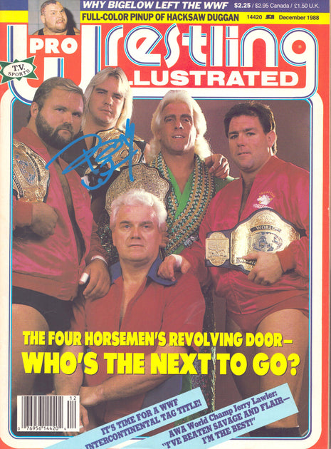 Barry Windham signed Pro Wrestling Illustrated Magazine December 1988