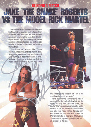 WWF WrestleMania VII multi-signed Souvenir Event Program