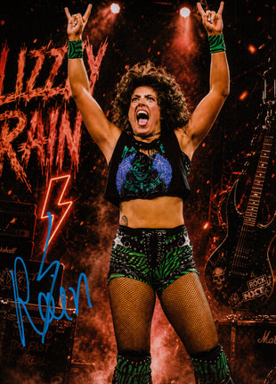 Lizzy Rain signed 8x10 Photo