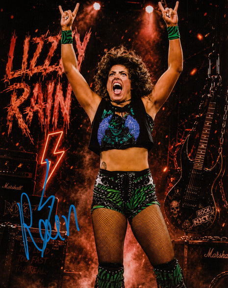 Lizzy Rain signed 8x10 Photo