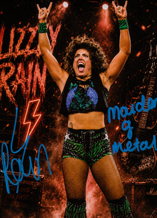 Lizzy Rain signed 8x10 Photo