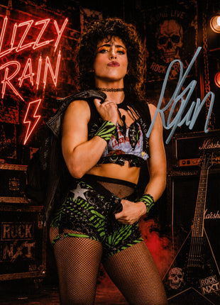 Lizzy Rain signed 8x10 Photo