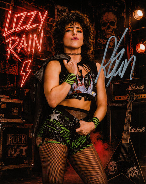 Lizzy Rain signed 8x10 Photo