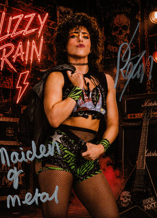 Lizzy Rain signed 8x10 Photo