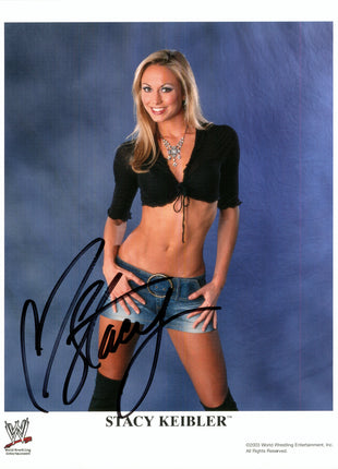 Stacy Keibler signed 8x10 Photo