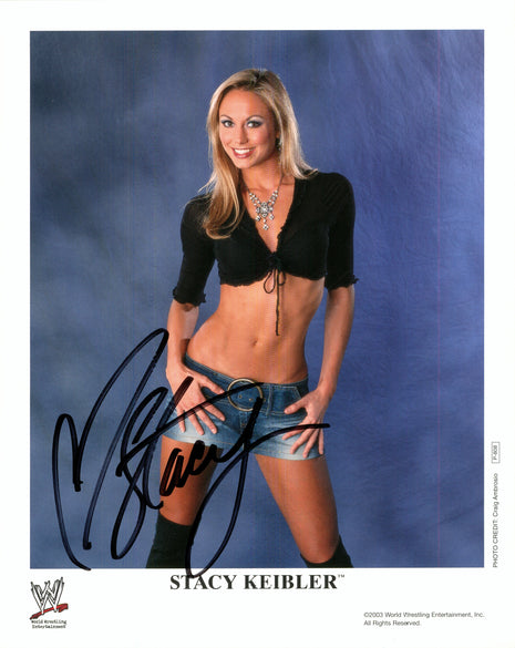 Stacy Keibler signed 8x10 Photo
