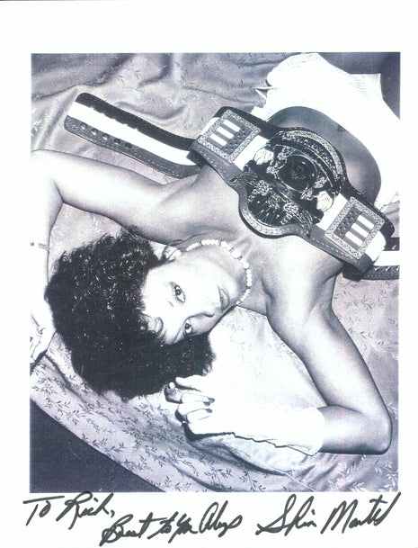 Sherri Martel signed 8x10 Photo