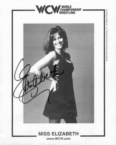 Elizabeth signed 8x10 Photo