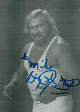 Big John Studd signed 8x10 Photo